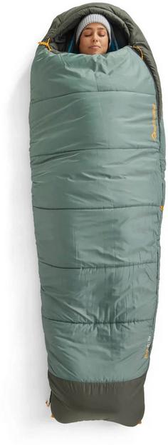Rückansicht von Sea to Summit Boab Synthetic -1C Kunstfaserschlafsack laurel wreath green