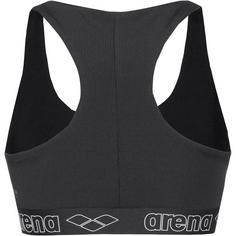 Rückansicht von Arena Sport-BH Damen pied de poule