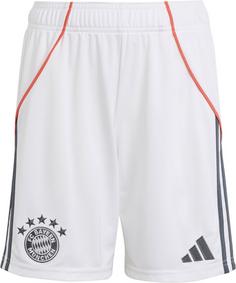 adidas FC BayernMünchen 25-26 Auswärts Fußballshorts Kinder white