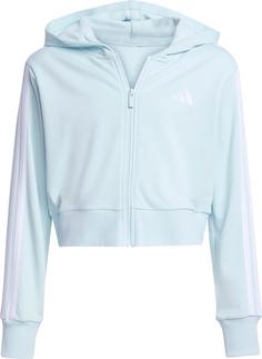 adidas ESSENTIALS Sweatjacke Kinder halo mint-white
