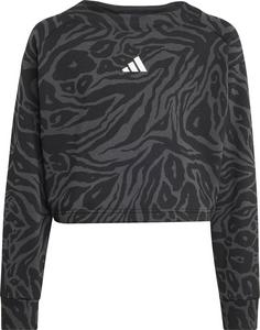 adidas FUTURE ICONS CROPPED Sweatshirt Kinder black-carbon-white