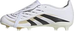Rückansicht von adidas PREDATOR LEAGUE FT FG/MG J Fußballschuhe Kinder ftwwht-cblack-goldmt