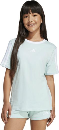 Rückansicht von adidas ESSENTIALS T-Shirt Kinder halo mint-white