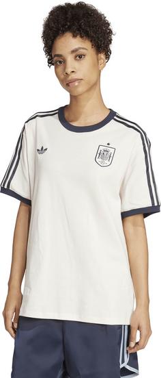 Rückansicht von adidas FEF Fanshirt Damen cwhite