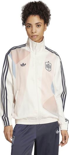 Rückansicht von adidas FEF Trainingsjacke Damen cwhite