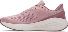 Rückansicht von Under Armour Sonic 7 Laufschuhe Damen pink