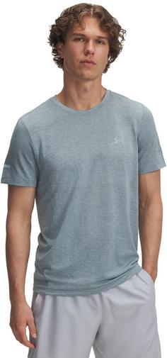 Rückansicht von Under Armour SEAMLESS Funktionsshirt Herren green