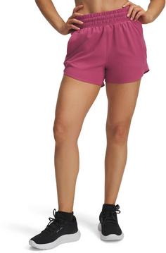 Rückansicht von Under Armour Flex Funktionsshorts Damen red