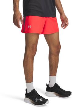 Rückansicht von Under Armour LAUNCH Laufshorts Herren red