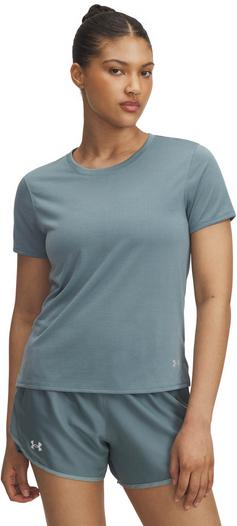 Rückansicht von Under Armour Streaker Funktionsshirt Damen blue