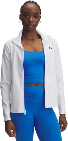 Rückansicht von Under Armour MOTION Trainingsjacke Damen white