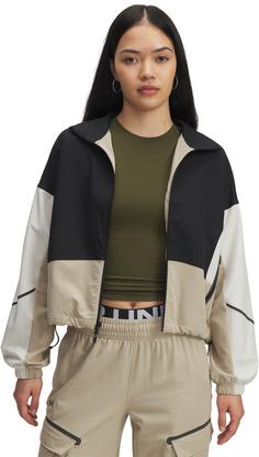 Rückansicht von Under Armour UA Unstoppable Funktionsjacke Damen black