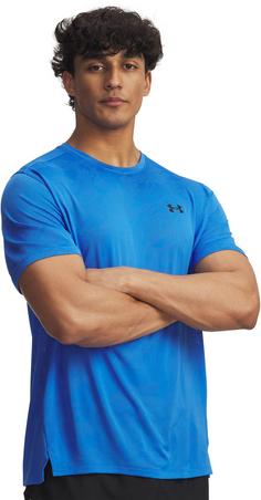 Rückansicht von Under Armour Tech Funktionsshirt Herren blue