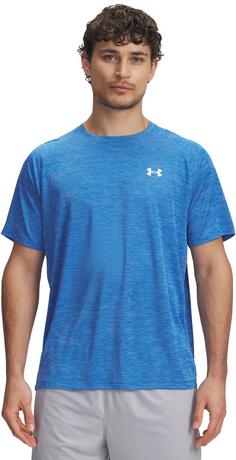 Rückansicht von Under Armour Tech Funktionsshirt Herren blue
