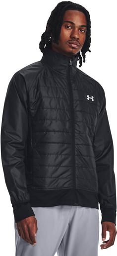 Rückansicht von Under Armour Launch Insulated Laufjacke Herren black