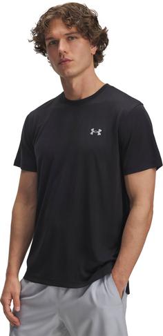 Rückansicht von Under Armour Launch Camo Funktionsshirt Herren black