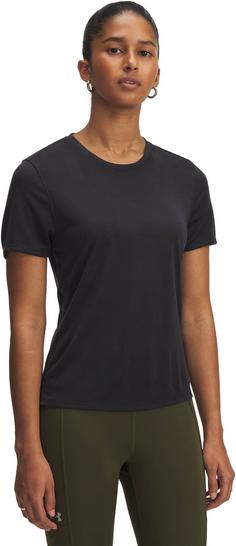 Rückansicht von Under Armour Launch Jacquard Funktionsshirt Damen black
