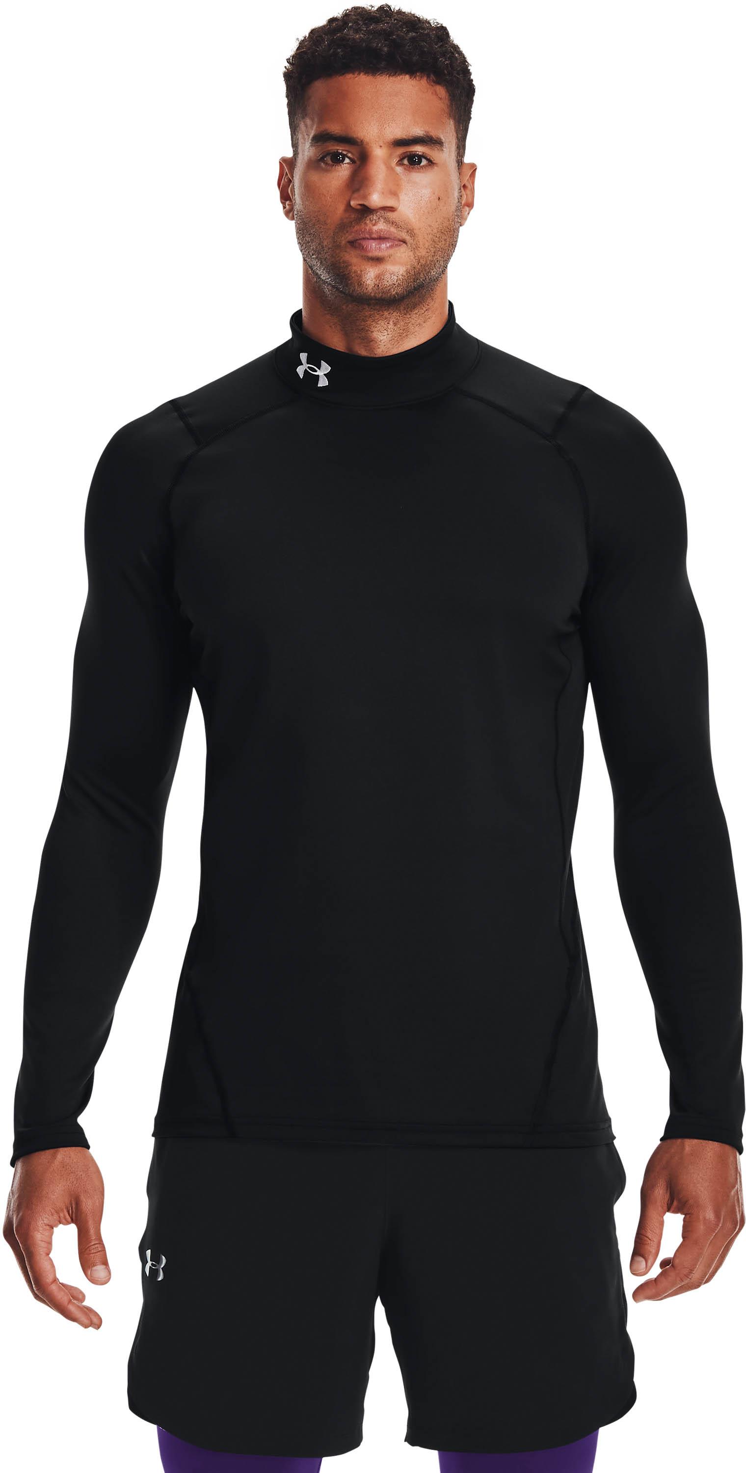 Thumbnail - Under Armour Armour Fitted Mock Funktionsshirt Herren