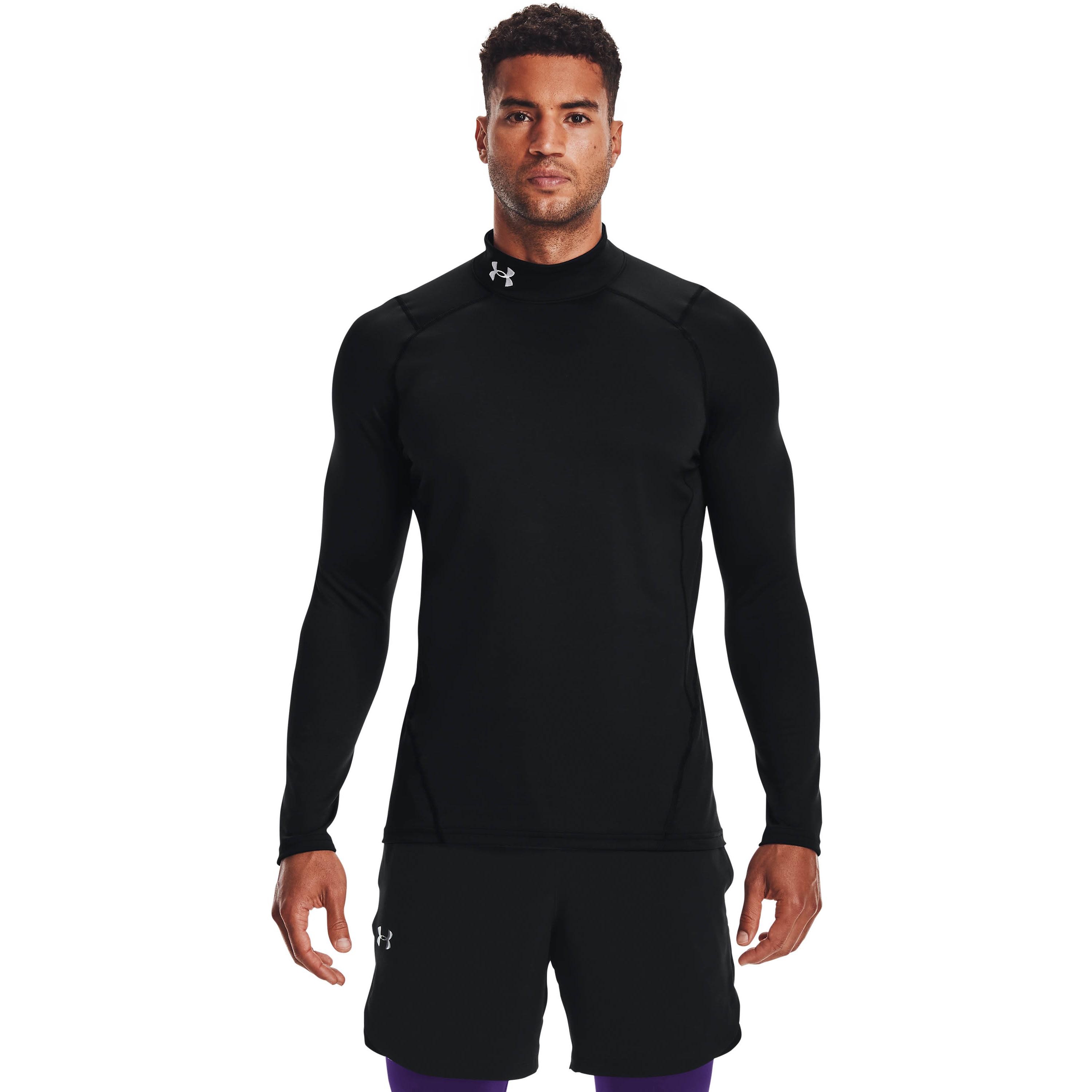 Thumbnail - Under Armour Armour Fitted Mock Funktionsshirt Herren