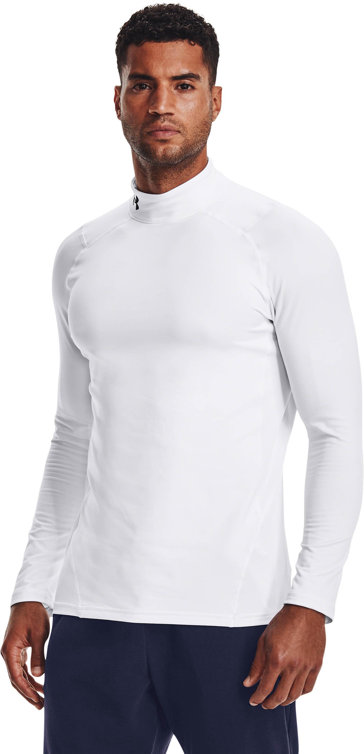 Thumbnail - Under Armour Armour Fitted Mock Funktionsshirt Herren
