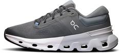 Rückansicht von On Cloudflyer 5 Laufschuhe Herren stone-glacier