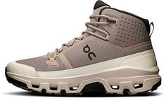 Rückansicht von On Cloudrock Mid WP Wanderschuhe Herren cinder-desert
