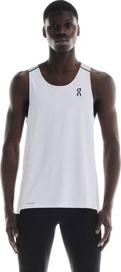 Rückansicht von On Performance Tank Funktionstank Herren white-silver