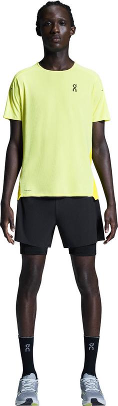 Rückansicht von On Performance 2in1 Short Funktionsshorts Herren black
