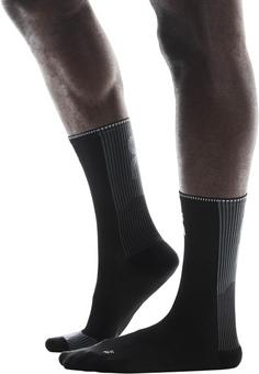 Rückansicht von On Performance Sock High Laufsocken black-eclipse