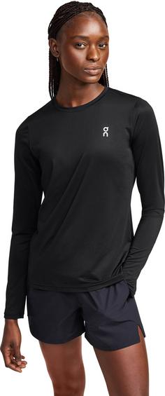 Rückansicht von On Core Long-T Funktionsshirt Damen black