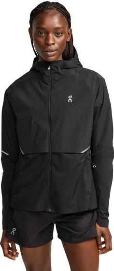 Rückansicht von On Core Jacket Laufjacke Damen black