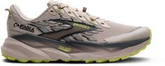 Brooks Cascadia 19 Trailrunning Schuhe Herren chateau-ebony-sunny lime