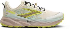 Brooks Cascadia 19 Trailrunning Schuhe Damen coconut-misty blue-ebony