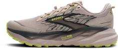 Rückansicht von Brooks Cascadia 19 Trailrunning Schuhe Herren chateau-ebony-sunny lime