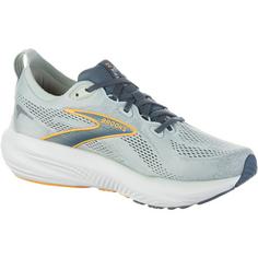 Rückansicht von Brooks Glycerin 22 Laufschuhe Herren smoke-stormy-orange