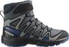 Salomon XA PRO V8 WINTER Wanderschuhe Kinder - turbulence-black-dark blue