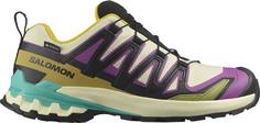 Salomon GTX XA PRO 3D V9 Multifunktionsschuhe Damen transparent yellow-black-waterfall