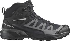 Salomon GTX X Ultra 360 Mid Wanderschuhe Herren black-magnet-pewter