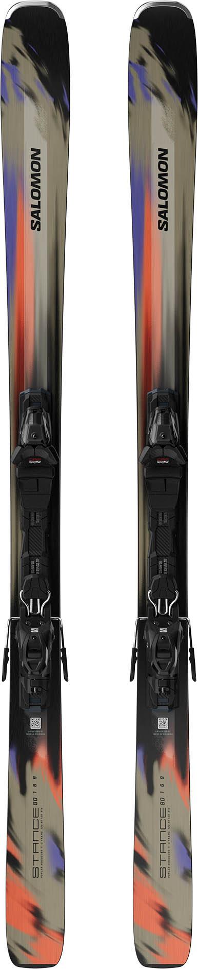 Salomon 80 and M10 All-Mountain Ski All-Mountain Ski 151 Normal