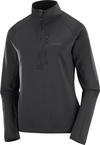 Salomon ESSENTIAL LIGHTWARM Skishirt Damen - deep black