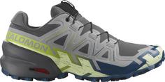 Salomon SPEEDCROSS 6 Trailrunning Schuhe Herren castlerock-lime cream-poseidon