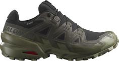 Salomon GTX SPEEDCROSS 6 GTX Trailrunning Schuhe Herren black-peat-deep lichen green