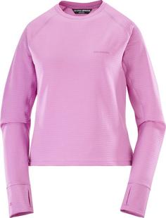 Salomon ESSENTIAL LIGHTWARM Funktionsshirt Damen cyclamen