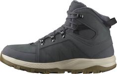 Rückansicht von Salomon Outchill Winterschuhe Herren turbulence-rainy day-dark navy
