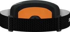 Rückansicht von Salomon AKSIUM 2.0 ACCESS Skibrille black orange