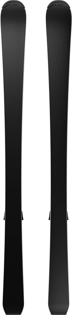 Rückansicht von Salomon QST S and C5 All-Mountain Ski Kinder pastel neon blue