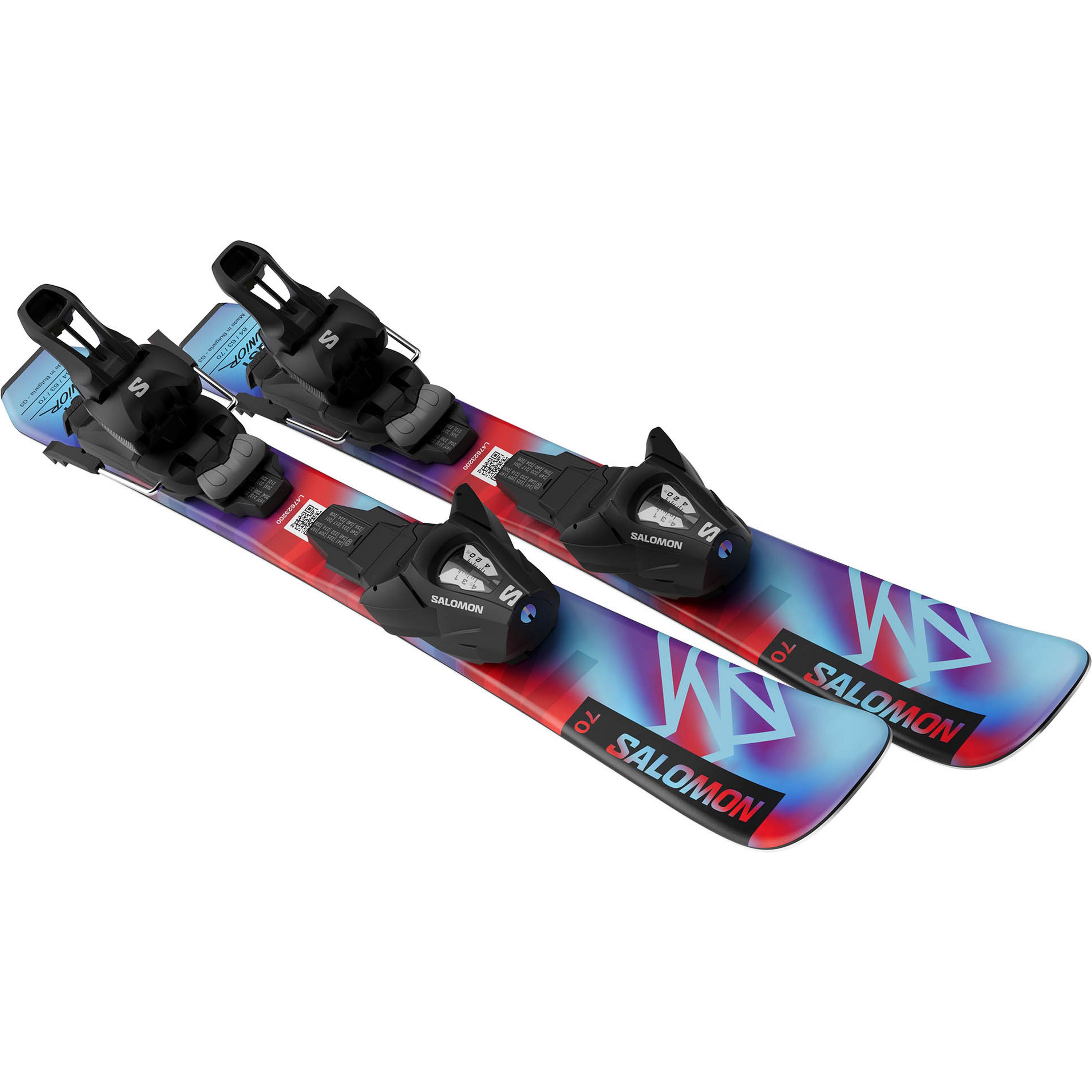 Thumbnail - Salomon QST XS and C5 All-Mountain Ski Kinder