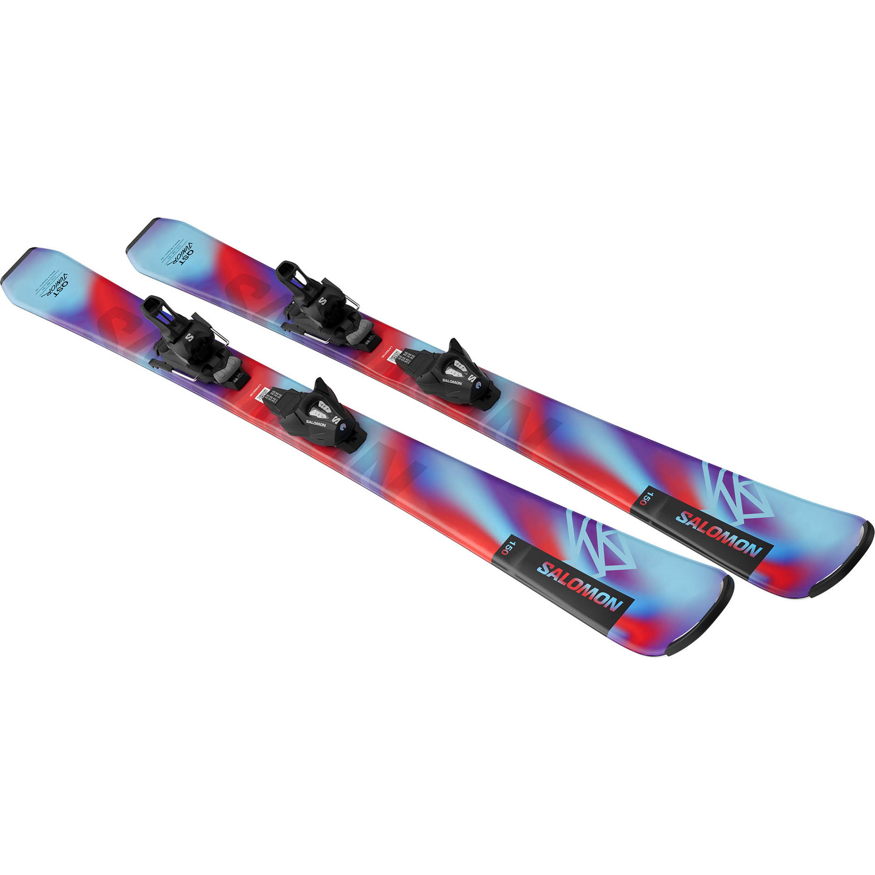 Thumbnail - Salomon QST S and C5 All-Mountain Ski Kinder