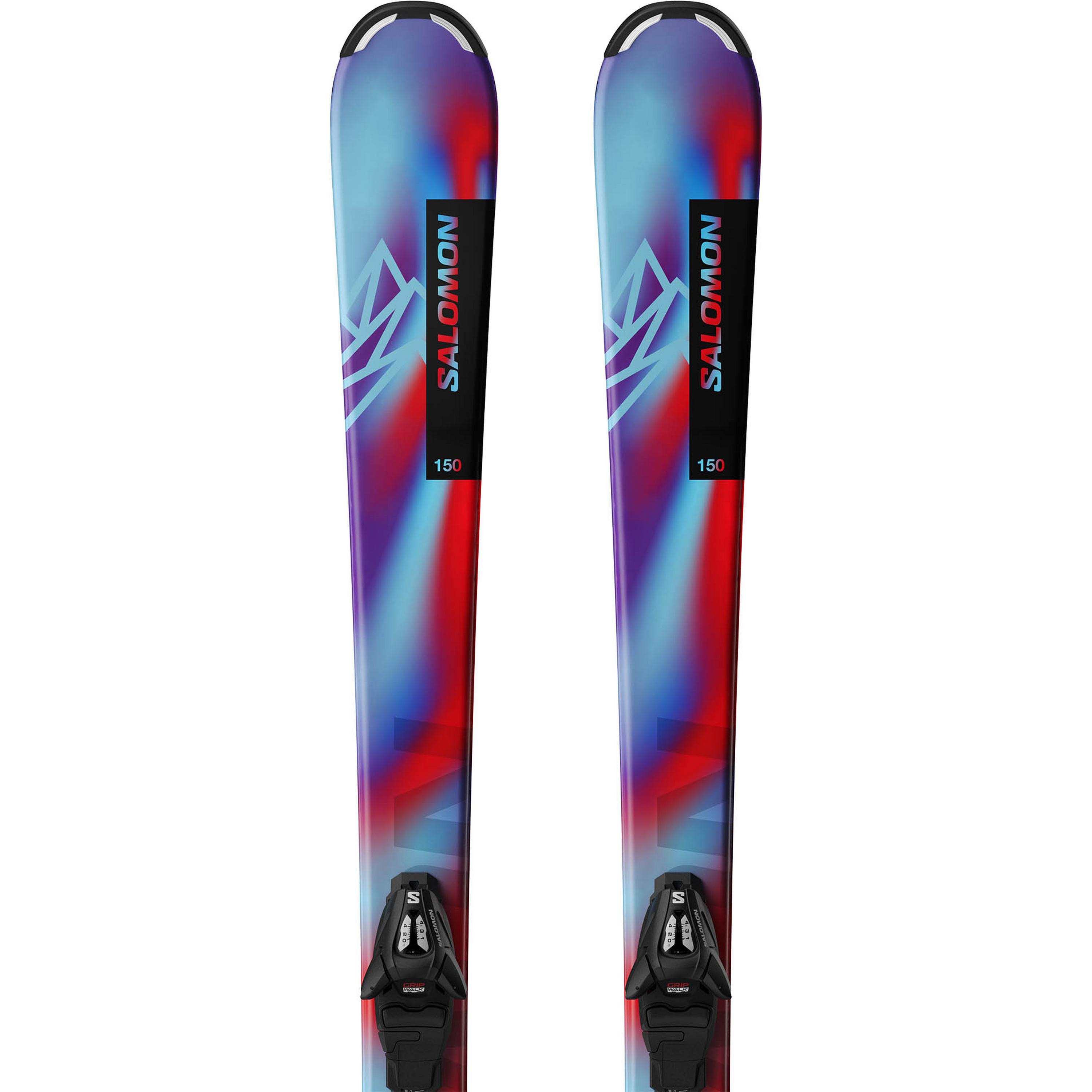Thumbnail - Salomon QST S and C5 All-Mountain Ski Kinder