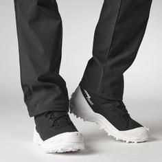 Rückansicht von Salomon CROSSTRAK WP Winterschuhe Herren black-black-white